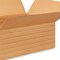 100 Pack Heavy Duty Multi Depth Corrugated Cardboard Boxes for Moving Shipping and Storage 15 x 11 1⁄8 x 6 inch